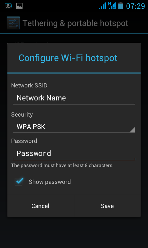 Connect Wifi Internet from Android Mobiles to Laptops