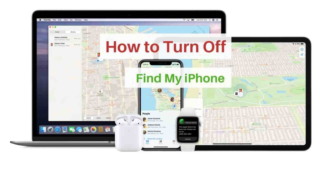 How to turn off find my iPhone
