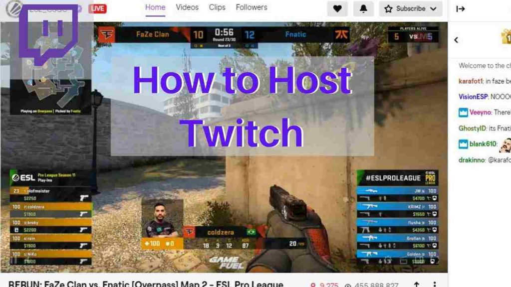 How to Host Twitch