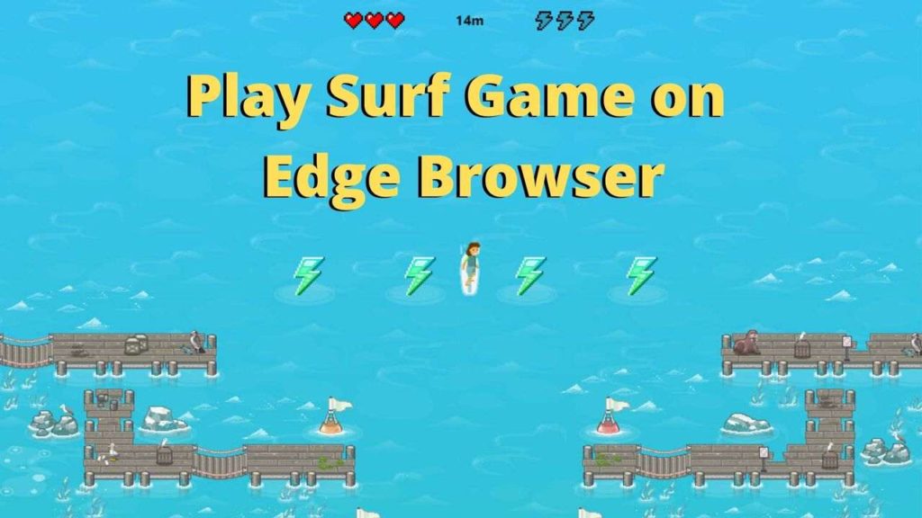 Surf Game on edge browser