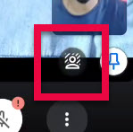 Google Meet Blur Icon