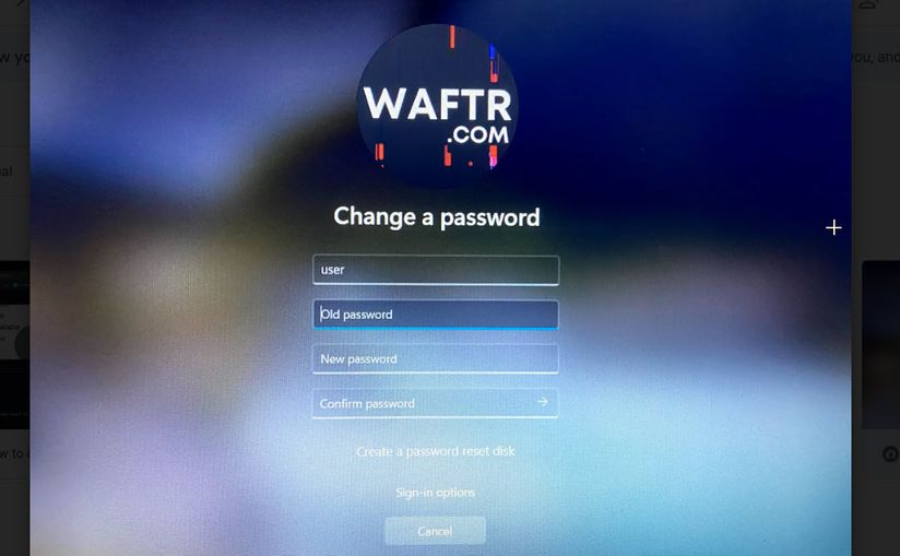 Change Windows 11 Password