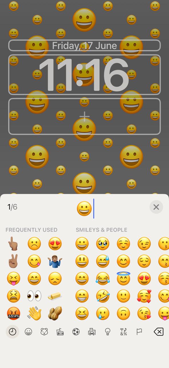 Emoji Screen